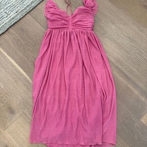 Pink dress